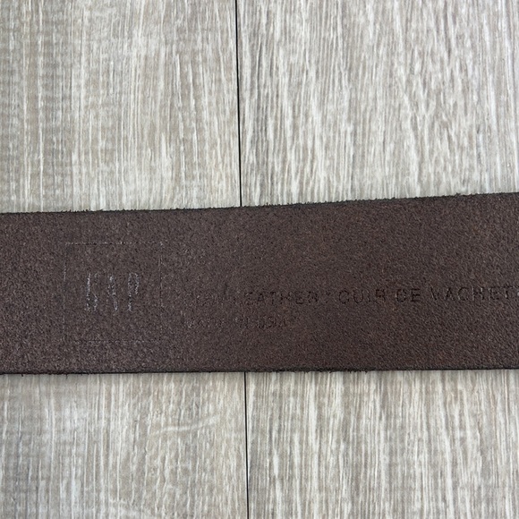 Gap Dark Brown leather belt NWT - Picture 4 of 4